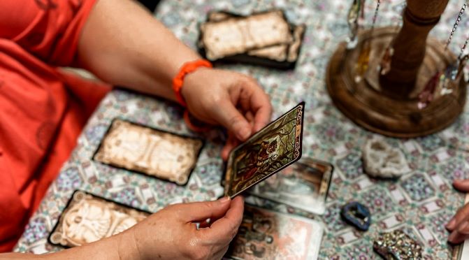 Tarotové karty - alchymistka